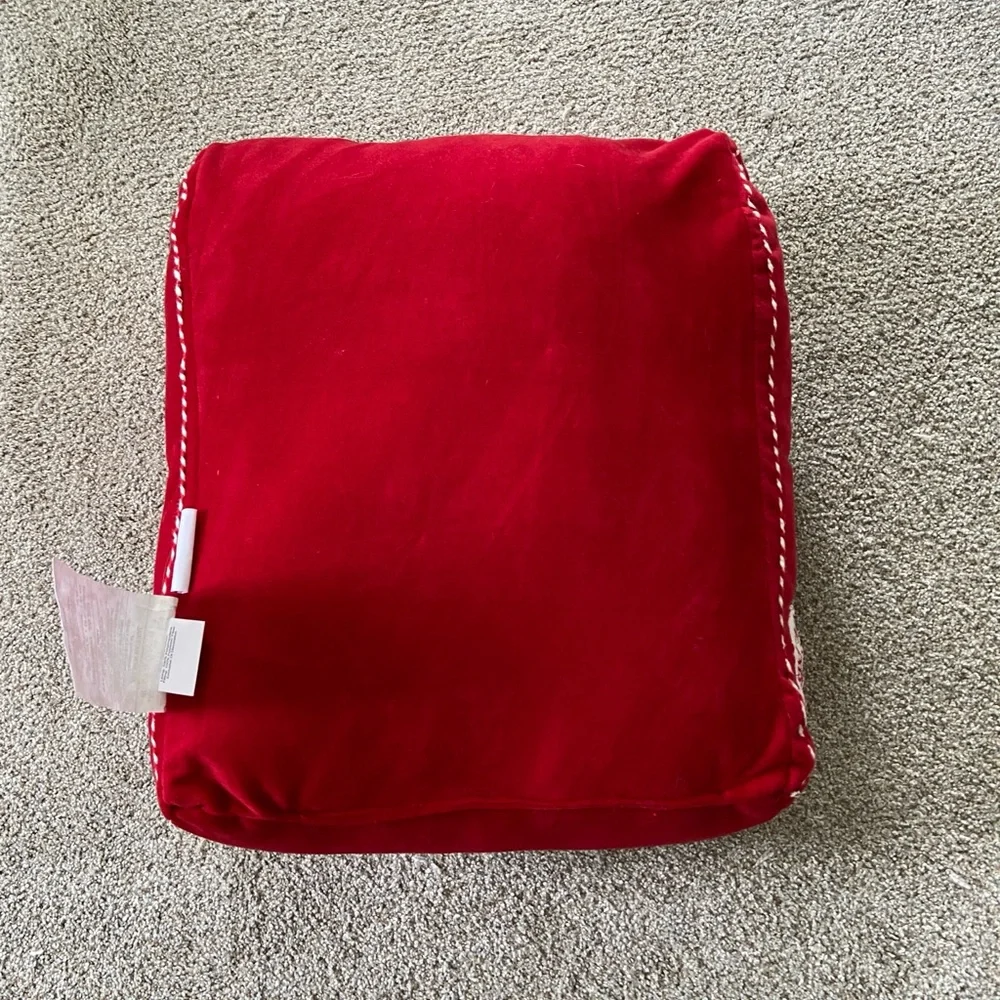 Letters to Santa Mailbox Pillow Cupcakes & Cashmere Christmas & Holiday Pillow